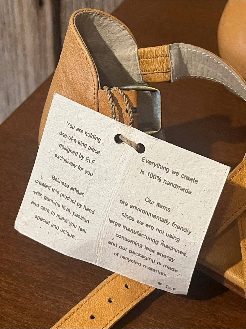 Mangrove Cross-Strap Leather Ballet Flats